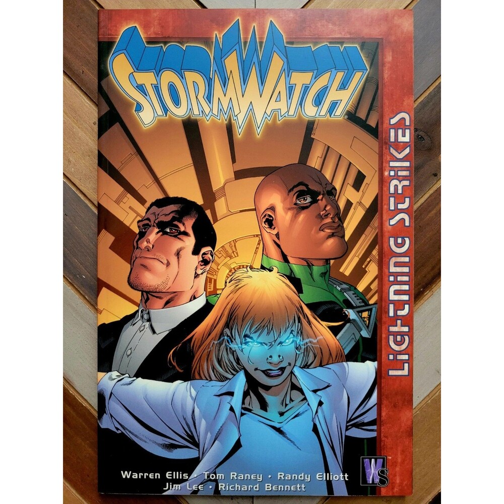 StormWatch Lightning Strikes TPB (DC/Wildstorm 2000) Warren Ellis New/Unread OOP